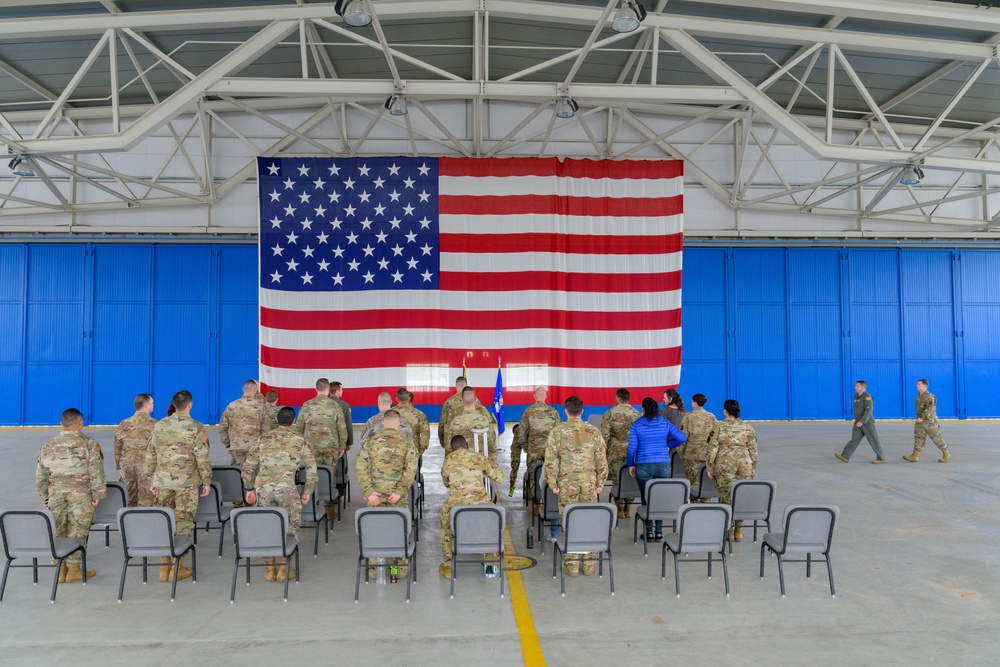 Promotion Ceremony for Capt. Benjamin Hoffman