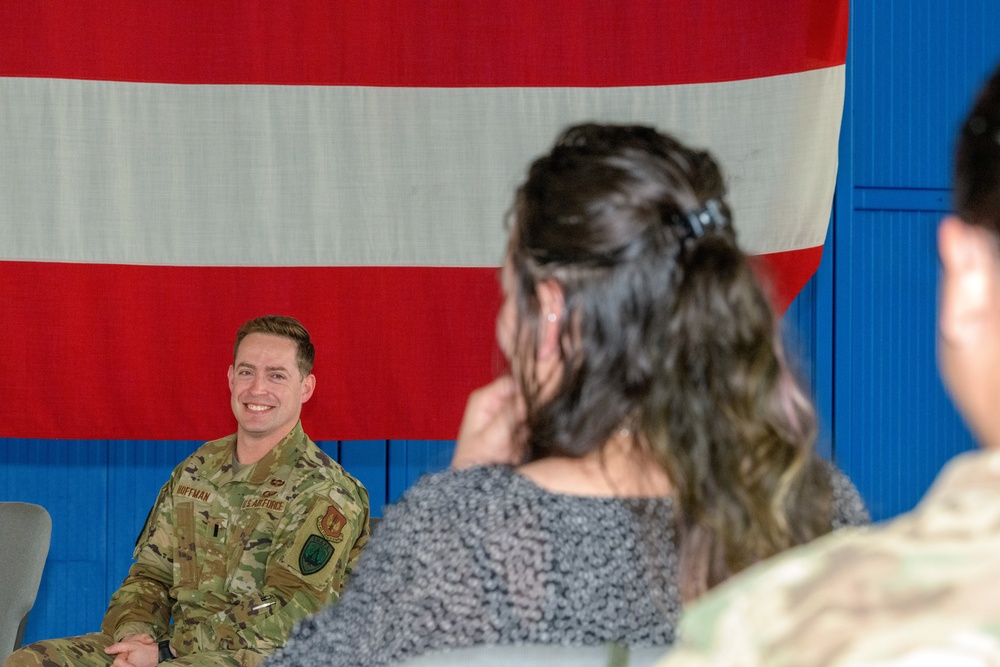 Promotion Ceremony for Capt. Benjamin Hoffman