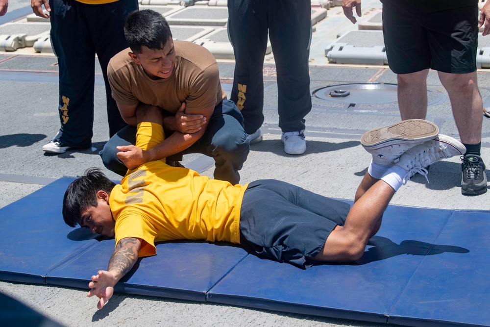 Spruance Conducts Security Reaction Force Training