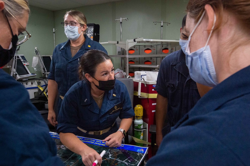 USNS Mercy Conducts Military Medical Humanitarian Assistance Course