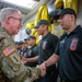 247th Army birthday cake cutting ceremony