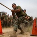 U.S. Marines and Sailors with 1st Supply Battalion conduct a Field Meet