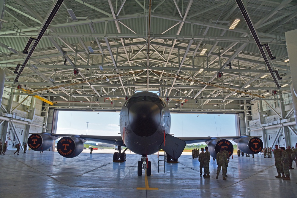 134th ARW opens $31 million hangar, vies for next-gen refueling tanker