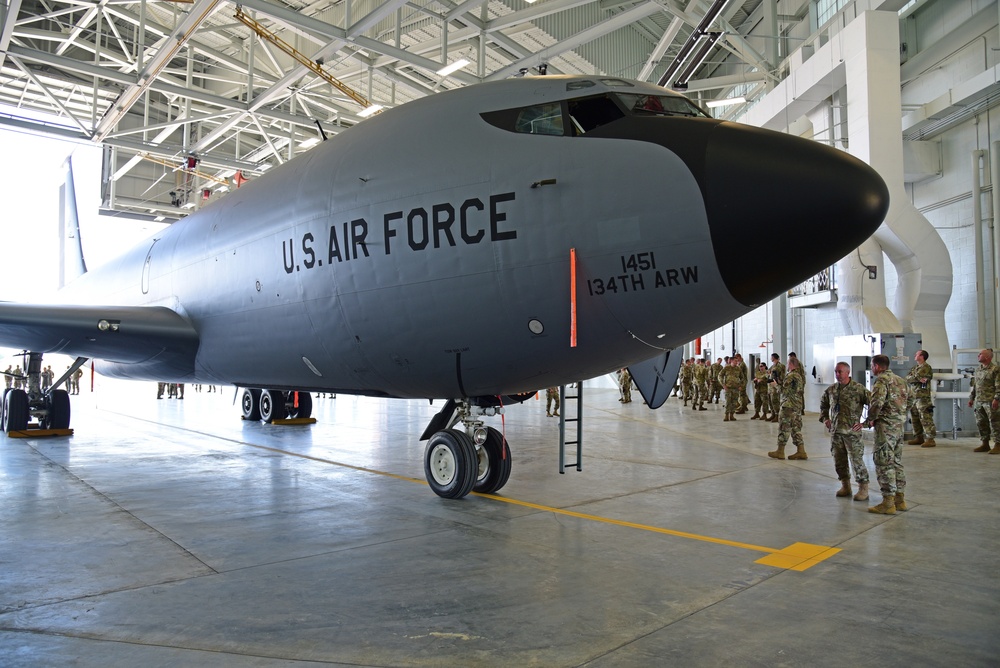 134th ARW opens $31 million hangar, vies for next-gen refueling tanker