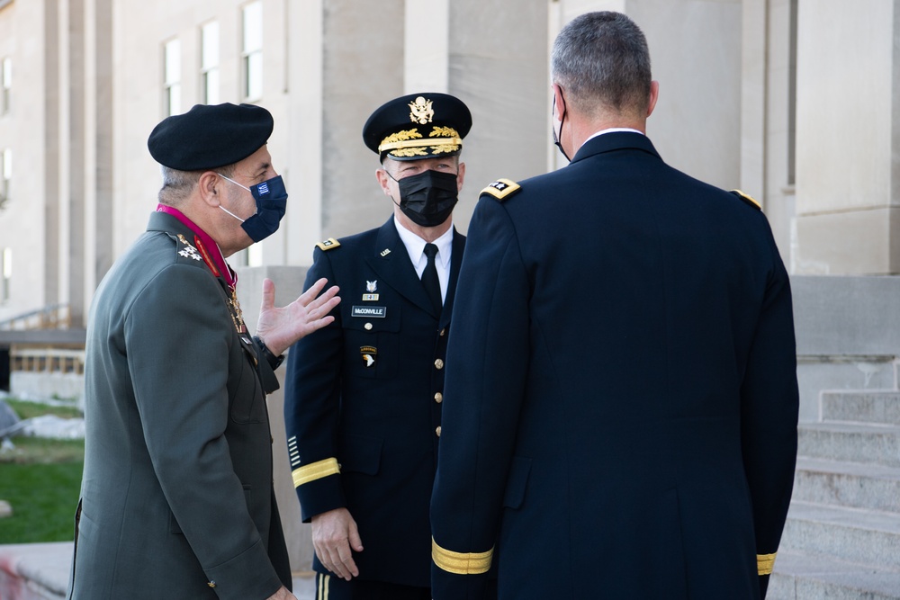 Chief of the Hellenic Army General Staff Pentagon Visit