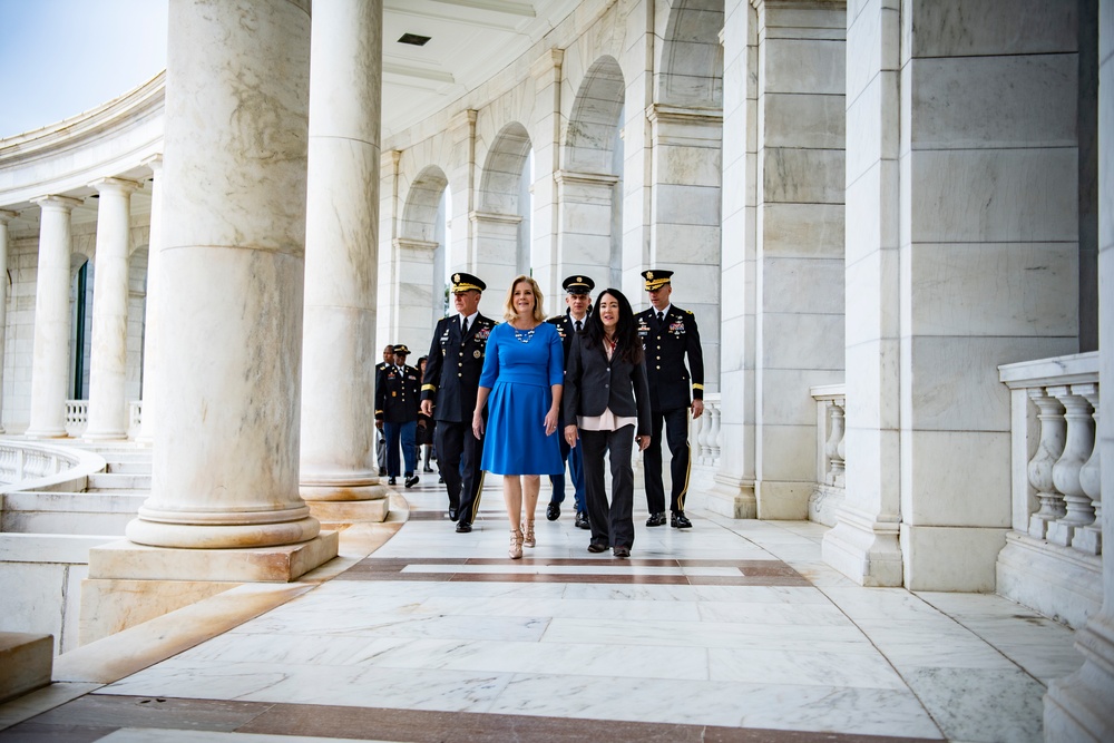 U.S. Army 247th Birthday Wreath-Laying at the Tomb of the Unknown Soldier