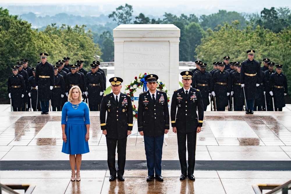 U.S. Army 247th Birthday Wreath-Laying at the Tomb of the Unknown Soldier