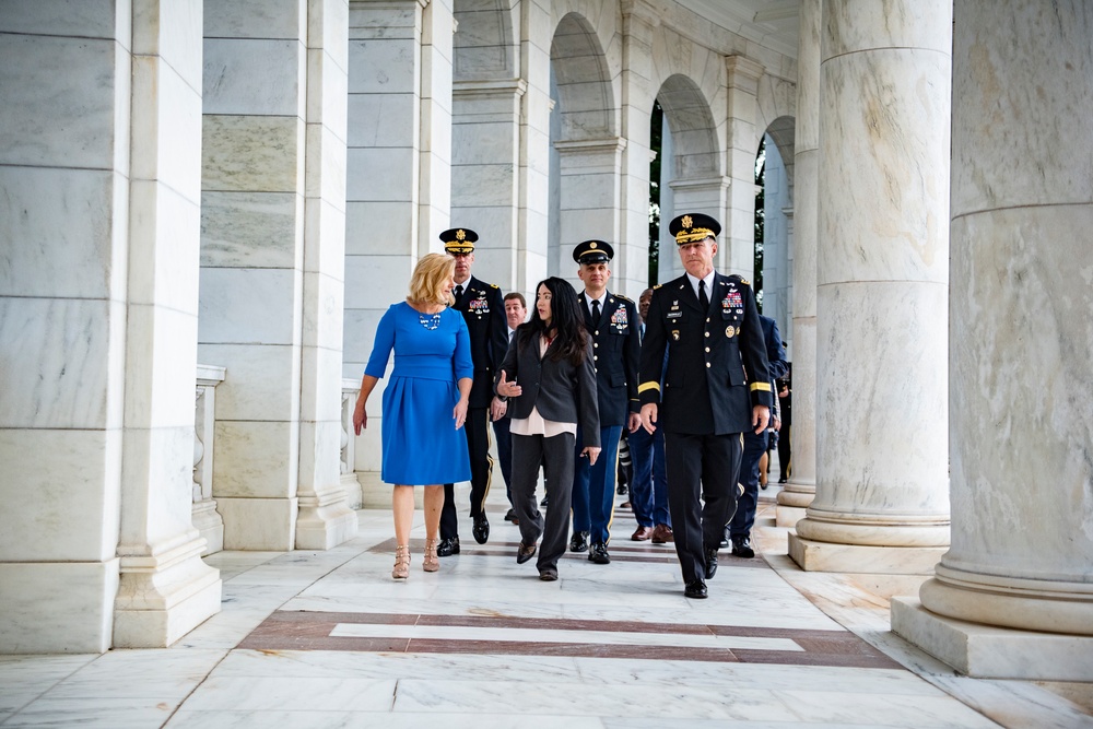 U.S. Army 247th Birthday Wreath-Laying at the Tomb of the Unknown Soldier