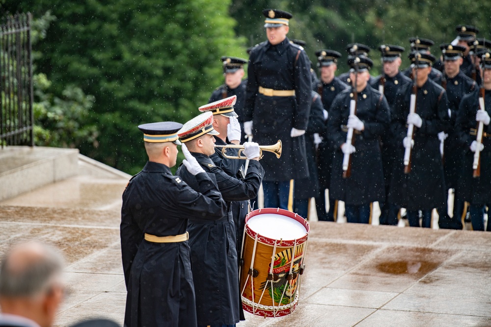 U.S. Army 247th Birthday Wreath-Laying at the Tomb of the Unknown Soldier