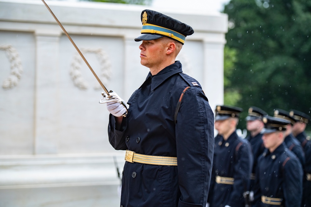 U.S. Army 247th Birthday Wreath-Laying at the Tomb of the Unknown Soldier