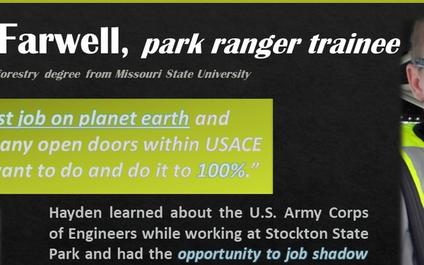 Meet Hayden, USACE park ranger trainee