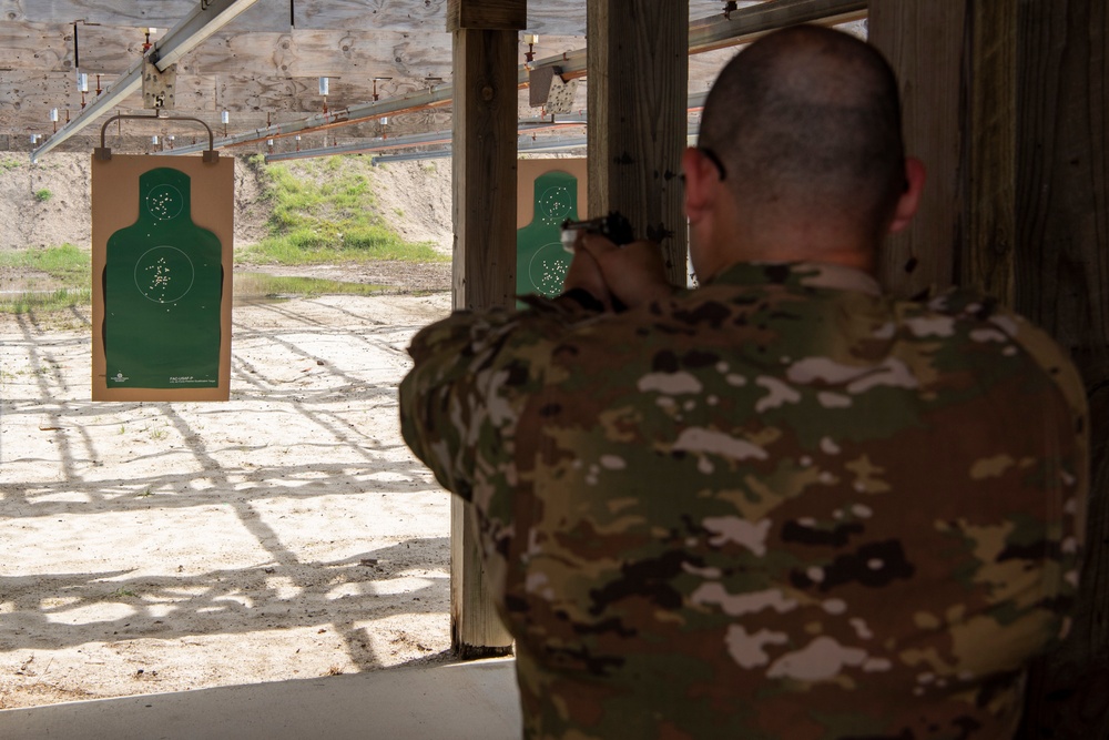 514th Air Mobility Wing M9 Pistol Qualification