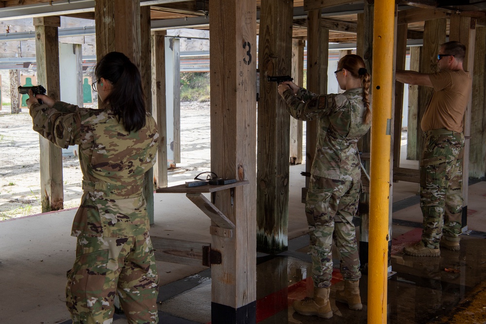 514th Air Mobility Wing M9 Pistol Qualification