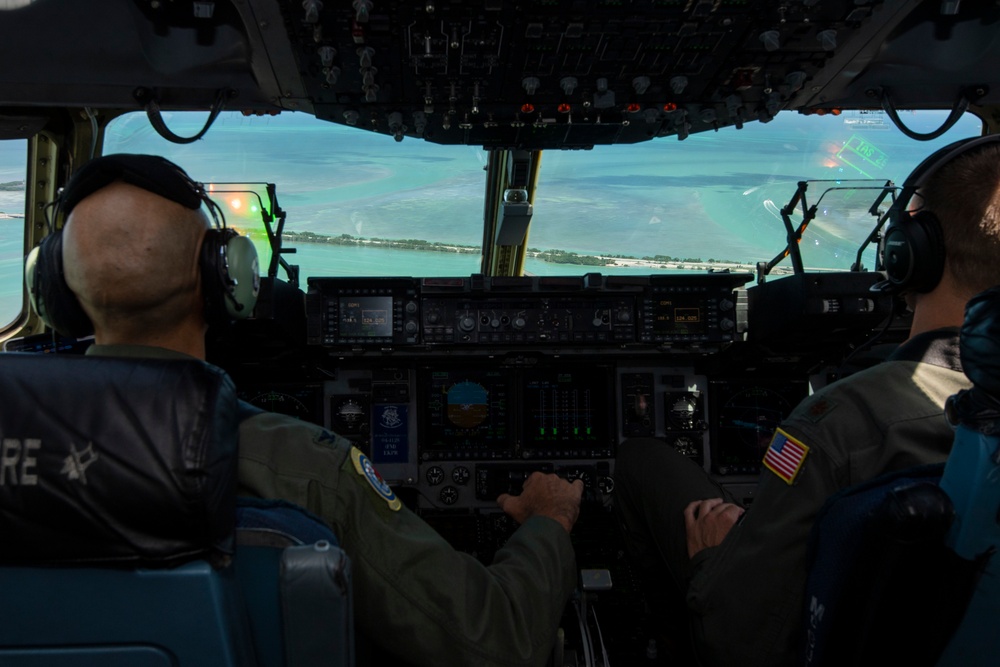 732nd Airlift Squadron C-17 Low Level Maneuvers