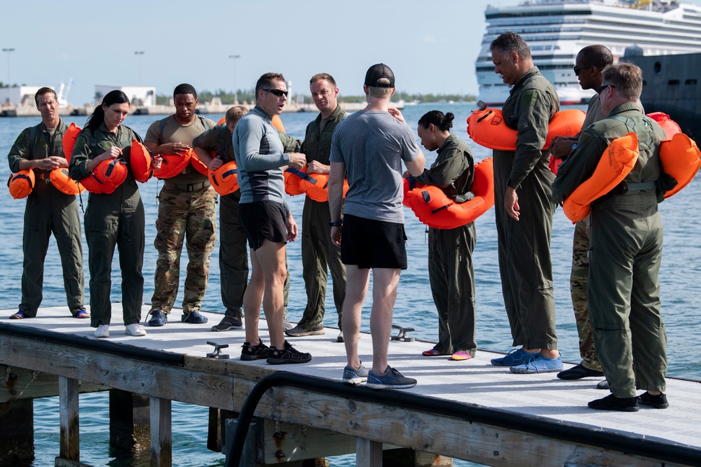 514th Air Mobility Wing Water Survival Training