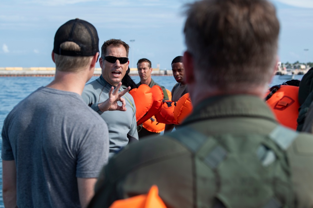 514th Air Mobility Wing Water Survival Training