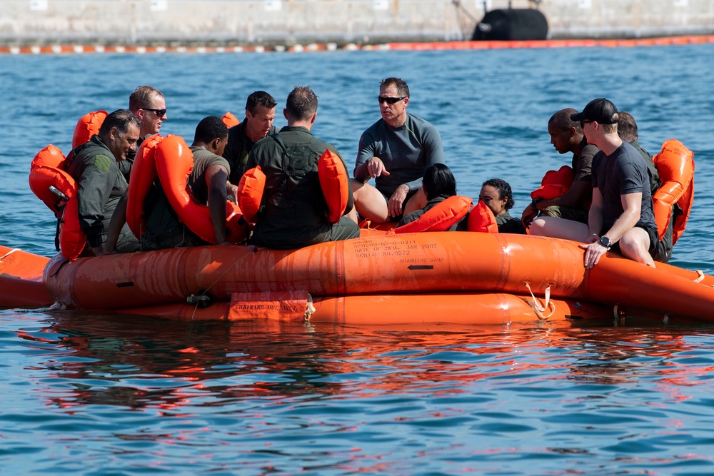 514th Air Mobility Wing Water Survival Training