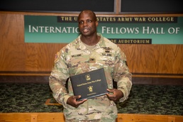 Duty calls for early graduate