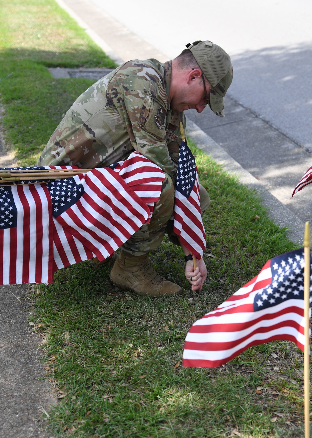 Keesler celebrates Flag Day