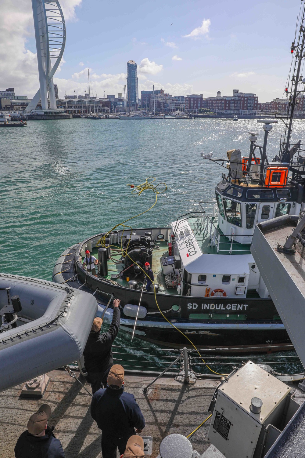 USS Gravely (DDG 107) Pulls in to Portsmouth, England, June 11, 2022