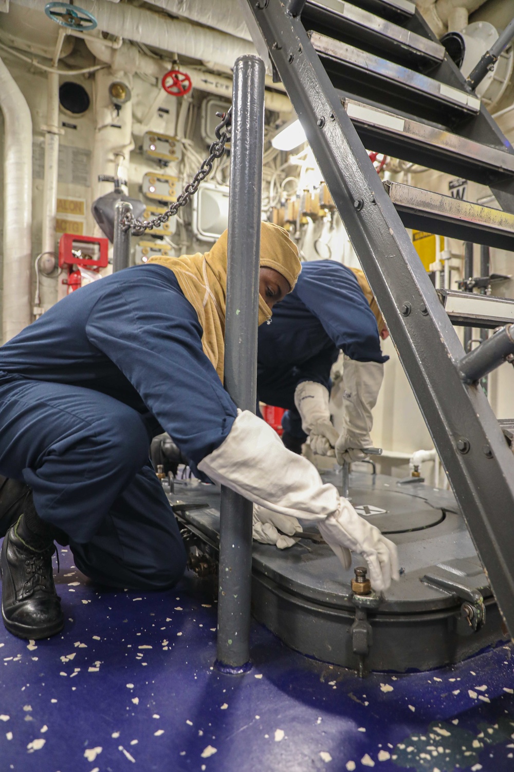 USS Gravely (DDG 107) Conducts a General Quarters Drill in the Atlantic Ocean, June 13, 2022