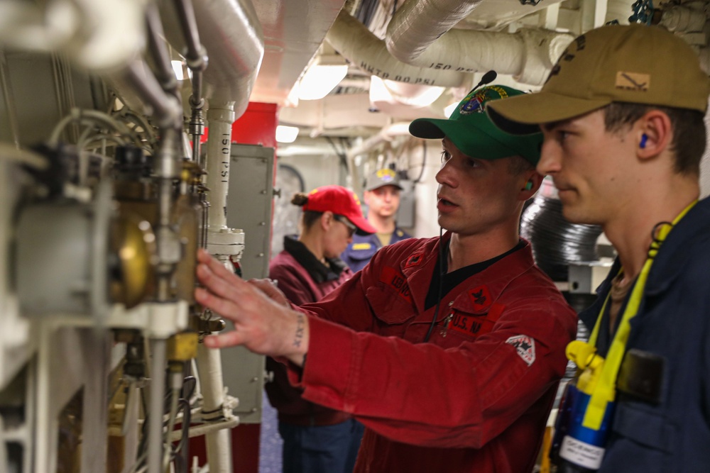 USS Gravely (DDG 107) Conducts a General Quarters Drill in the Atlantic Ocean, June 13, 2022