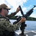 SUBASE New London and its Naval Security Force participated on the Thames river in the Navy-wide Exercise Citadel Protect