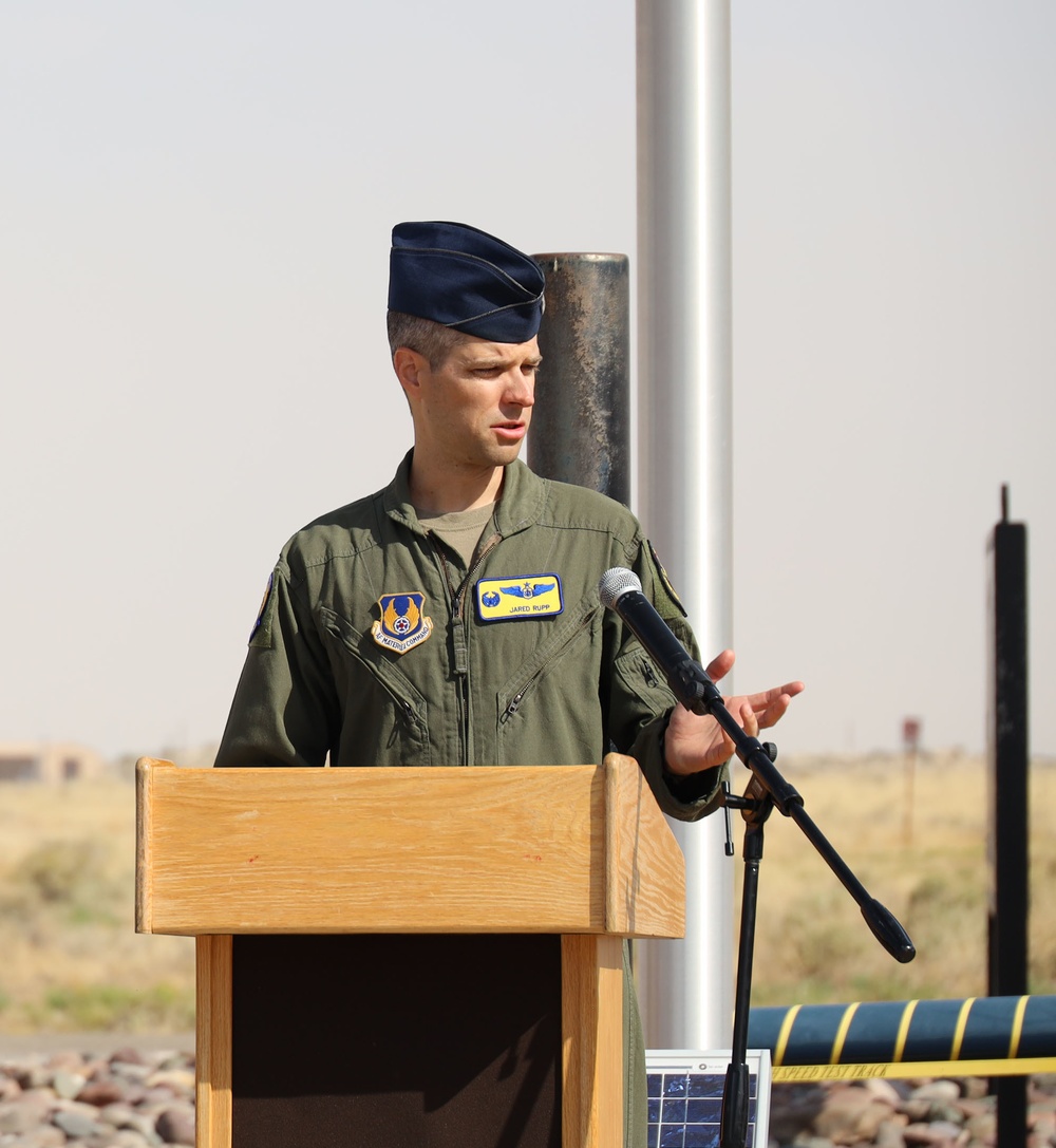 Rupp takes command of 846th Test Squadron