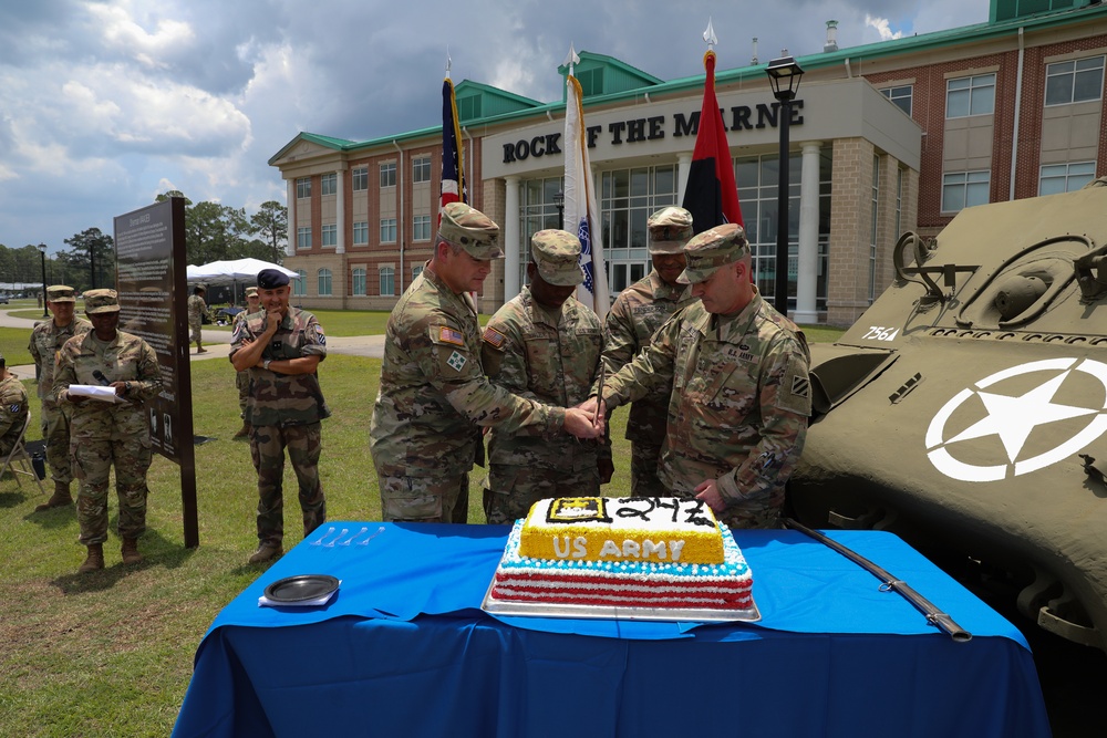 Dogface Soldiers celebrate the Army's 247th Birthday