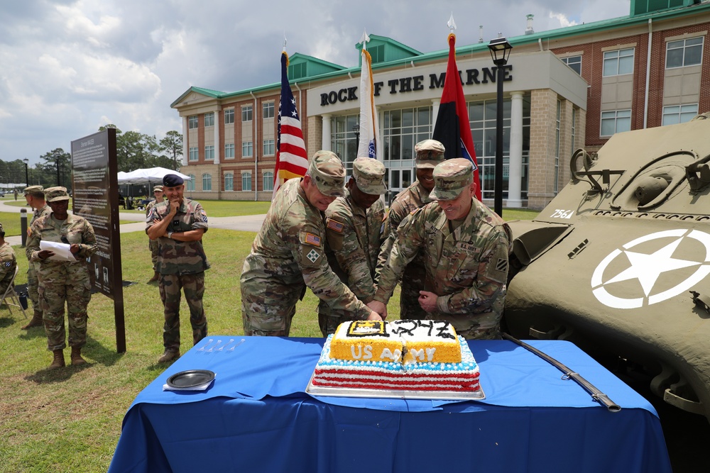 Dogface Soldiers celebrate the Army's 247th Birthday