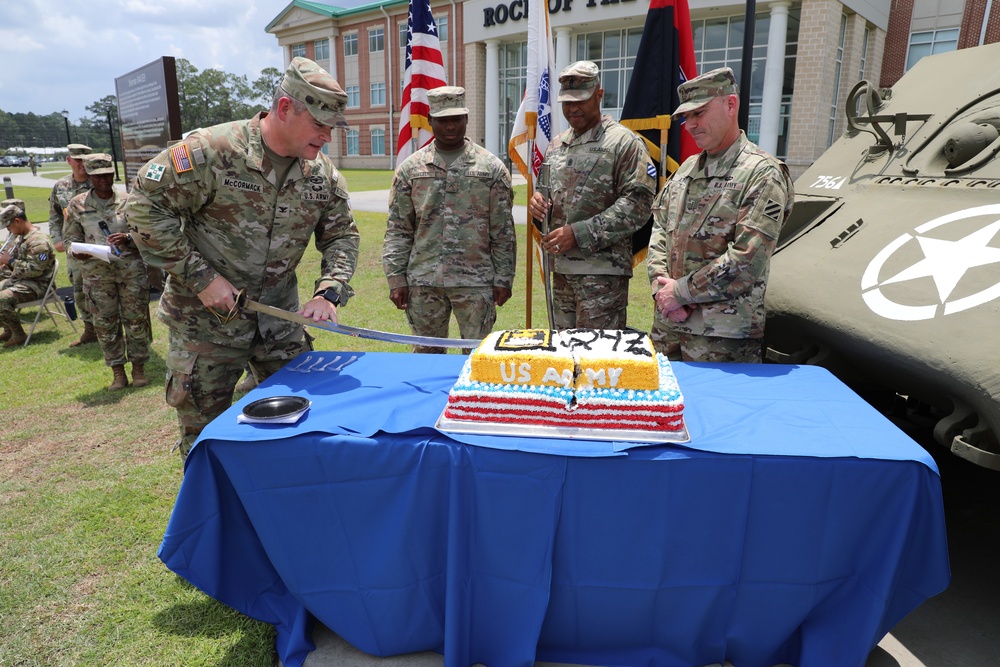 Dogface Soldiers celebrate the Army's 247th Birthday