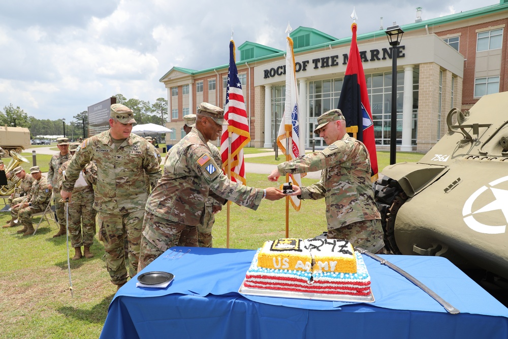 Dogface Soldiers celebrate the Army's 247th Birthday