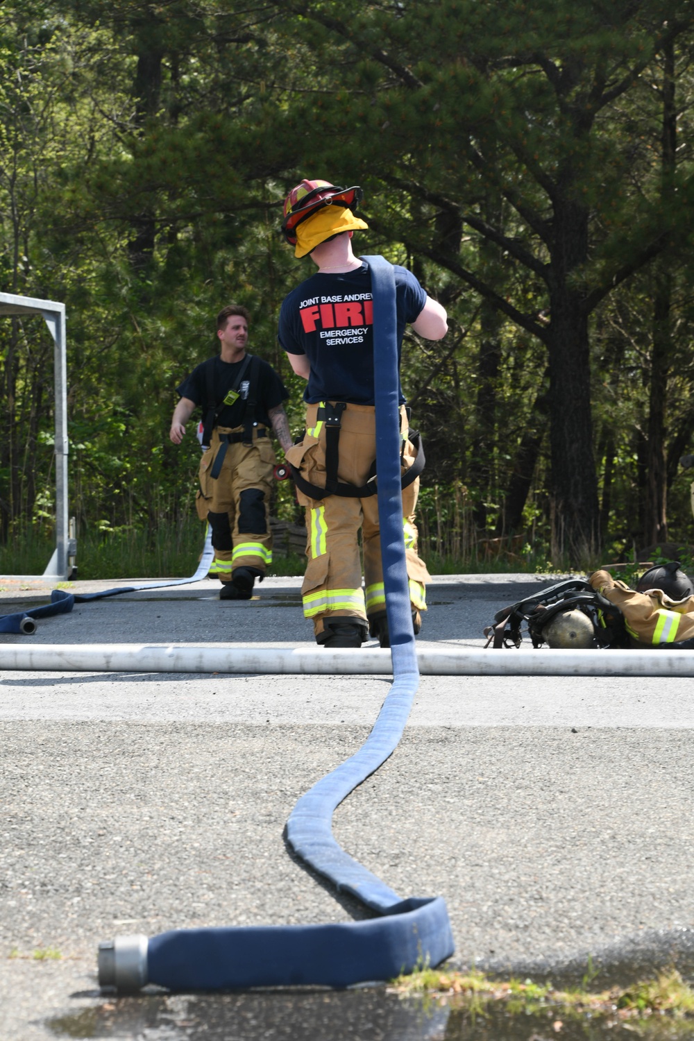 316th CES brings the heat for quarterly fire training