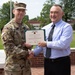Maj. Ladwig PCS award ceremony