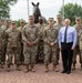 Maj. Ladwig PCS award ceremony
