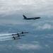 916th ARW KC-46 aerial refuels Blue Angels