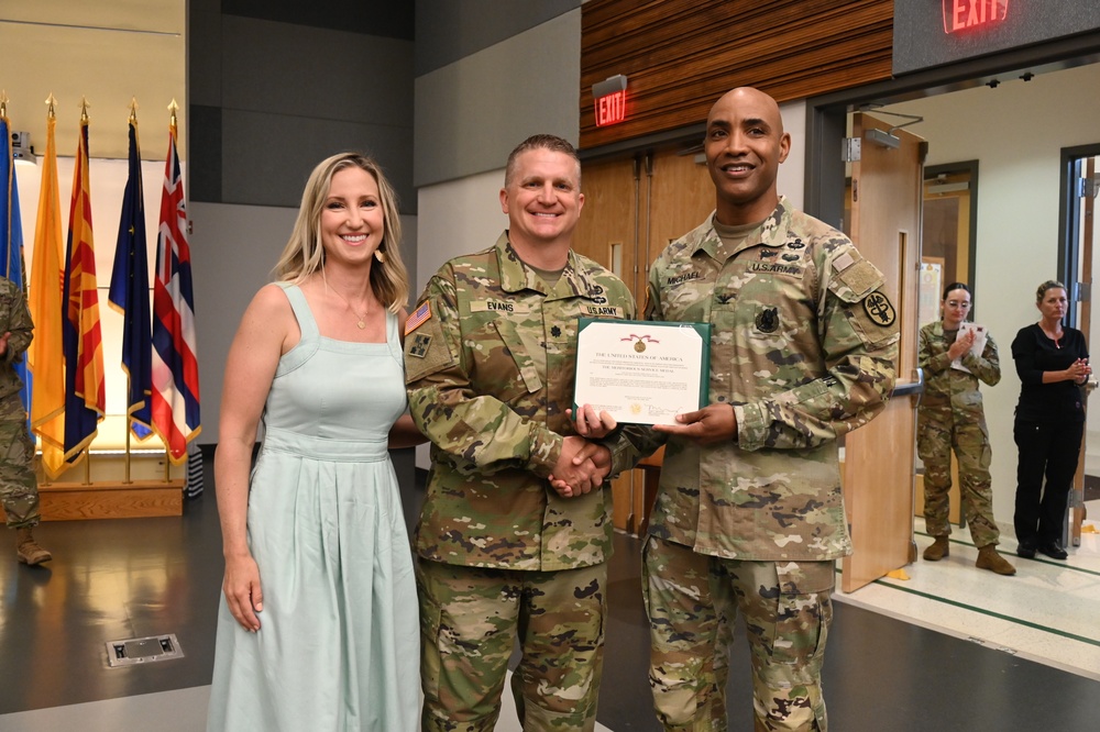 Barquist Army Health Clinic Change of Command