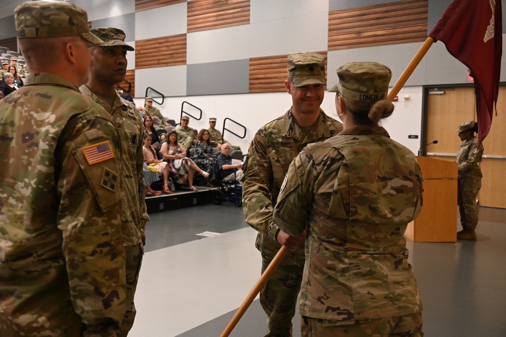 Barquist Army Health Clinic Change of Command