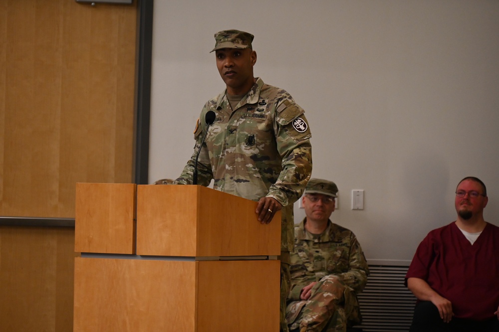 Barquist Army Health Clinic Change of Command