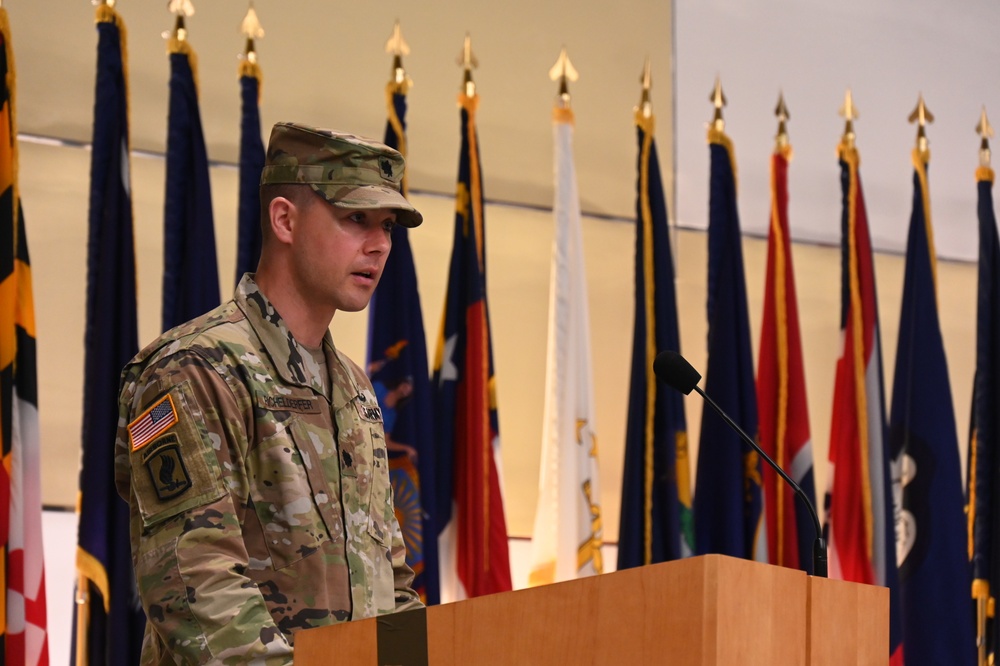 Barquist Army Health Clinic Change of Command