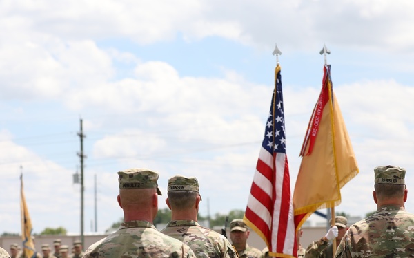 643rd Regional Support Command Executes a Change of Command Ceremony During June Battle Assembly