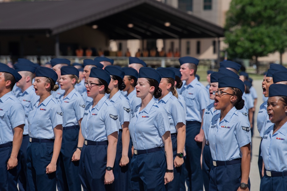 321st Training Squadron Basic Military Graduation