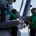 USS Leyte Gulf (CG 55) flight operations.