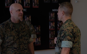 Lt. Gen. Bellon visits Marine Forces Special Operations Command
