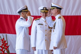 Pacific Missile Range Facility (PMRF) Holds Change of Command Ceremony