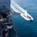 USS Leyte Gulf (CG 55) small boat operations.