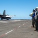 USS Ronald Reagan (CVN 76) hosts Rear Adm. Robert Clark and Brig. Gen. Akshai Gandhi during Valiant Shield 22