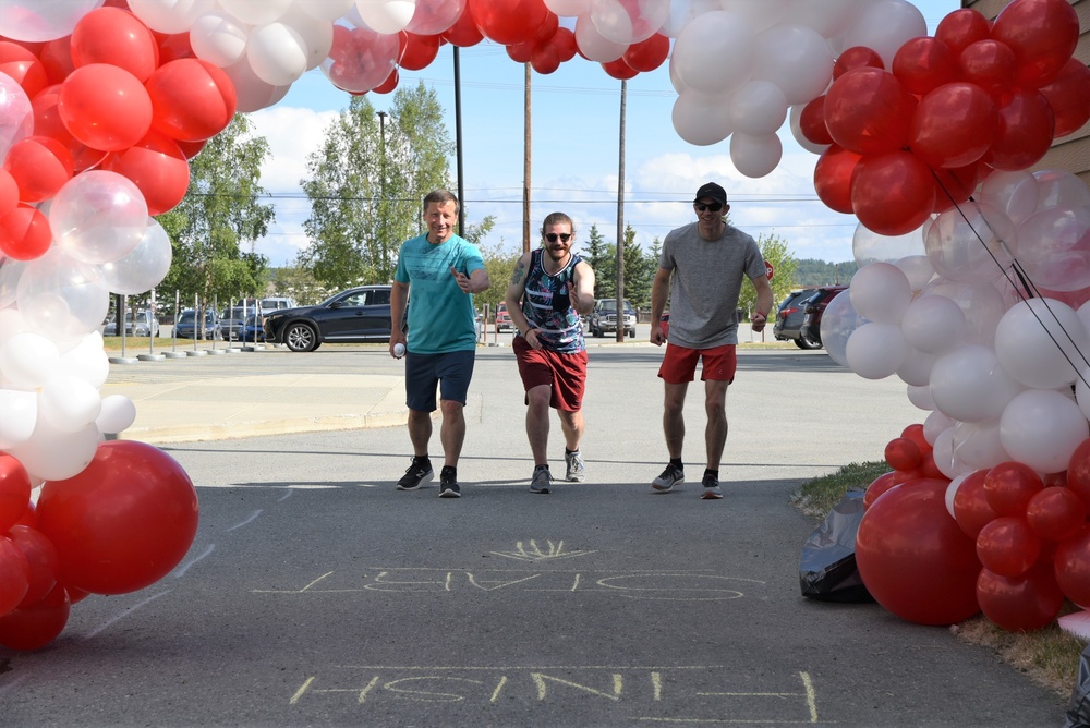Army engineers complete fun run to mark Army's birthday