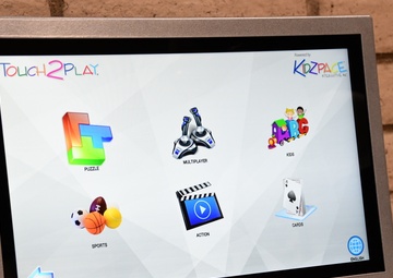Yuma Proving Ground library unveils new Touch2Play pad