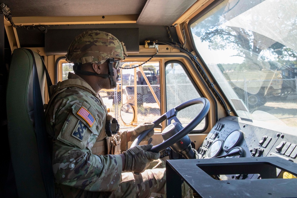 478th Transportation Company Transports MREs at CSTX